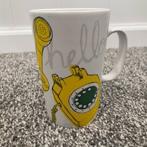 Starbucks Kitchen “Hello Yellow Telephone" Mug